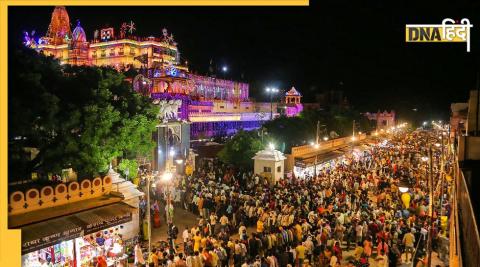 जन्माष्टमी पर मंदिरों में लगी भक्तों की भीड़