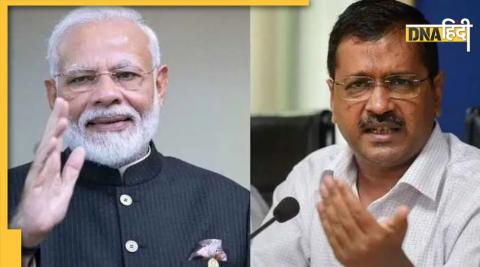 प्रधानमंत्री नरेंद्र मोदी और दिल्ली के मुख्यमंत्री अरविंद केजरीवाल (फाइल फोटो-PTI)