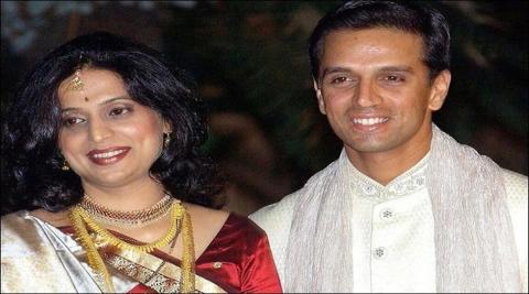 Rahul Dravid And Vijeta Pendharkar