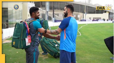 Asia Cup Ind Vs Pak Virat-Babar Meeting