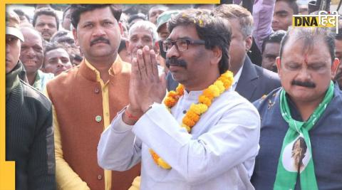 Jharkhand Celebration outside Hemant Soren's house amid political crisis tweet big attack