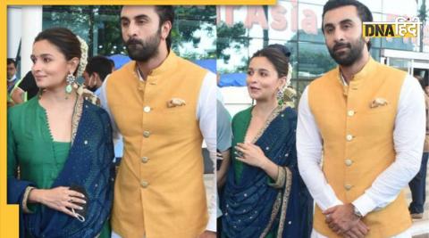 Ranbir Kapoor Alia Bhatt At Ujjain Mahakal Temple