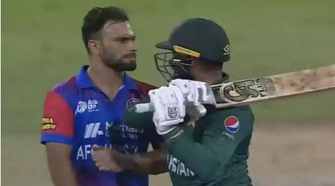 Asif Ali and Fareed Ahmad fight