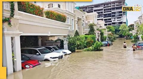 Bengaluru Flood most expensive society drowned in floods of Bengaluru water entered houses of CEOs of big comp