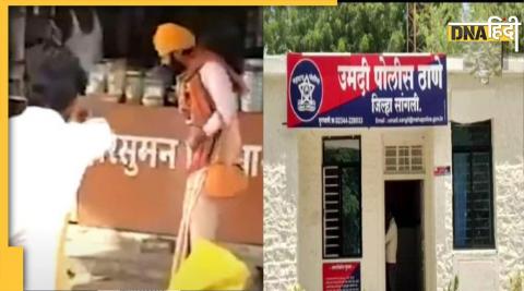 Maharashtra Mob attacks on sadhus who came from UP mistaking them as child thieves and showered with sticks