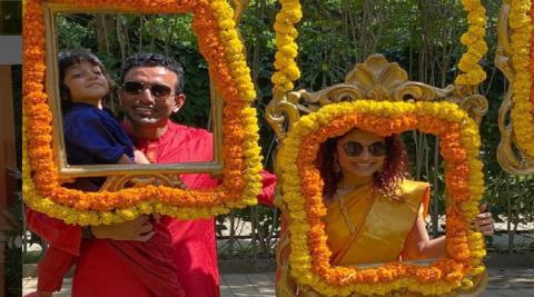 Robin Uthappa Family 