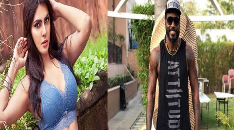 Chris Gayle Strip Dance with Sherlyn Chopra