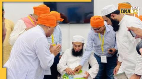 Tariq Jameel in gurudwara