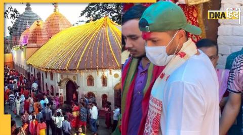 Navratri 2022: Axar Patel and Umesh Yadav Visit Kamakhya Temple