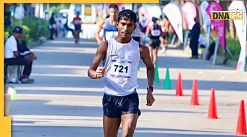 National Games From waiter job MGNREGA Ram Babu made record national race long struggle