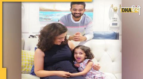 Ajinkya Rahane welcomes baby boy