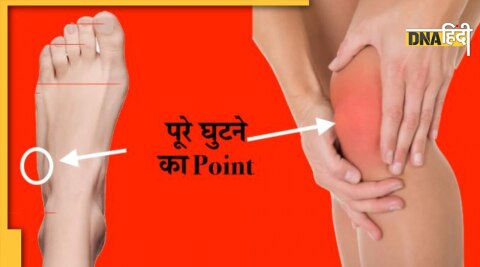 Acupressure points for knee pain