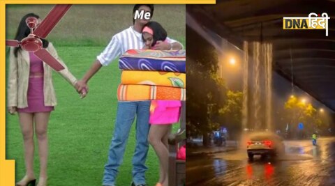 Delhi Rains Memes 