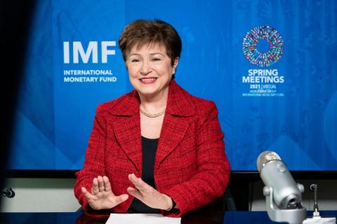 IMF Chief Kristalina Geogieva