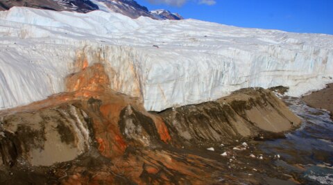  Taylor Glacier looks like blood falls