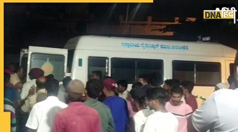 Karnataka Hassan district road accident many killed injured