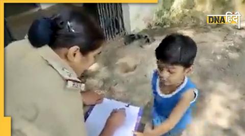 kid in police station