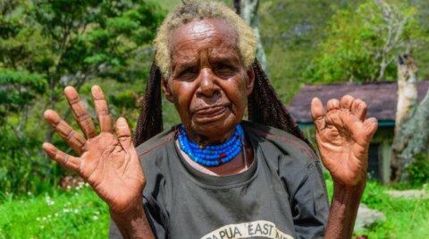 The soul of the dead gets peace by cutting a finger