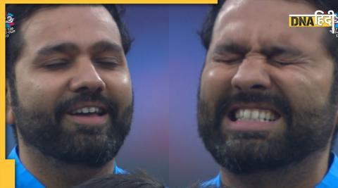 Rohit Sharma Reaction on National Anthem