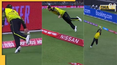 AUS vs SL Match Highlight David warner catch