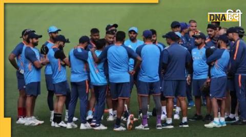 team india served cold food after practice session