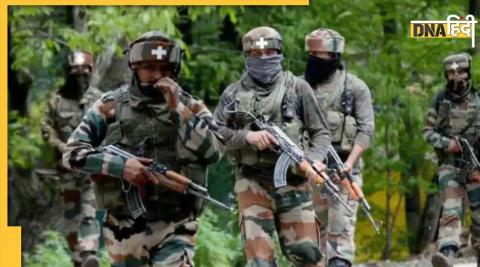 Jammu-Kashmir Security forces terrorist encounter search operation continues