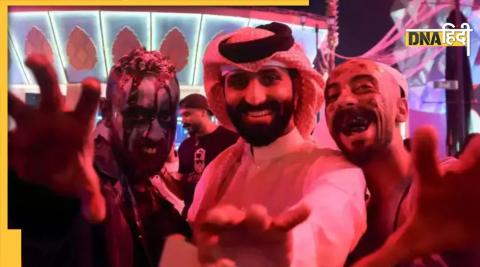 Saudi Arab Halloween party