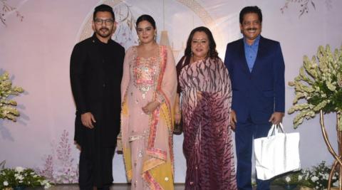 Udit Narayan, Aditya Narayan With Family