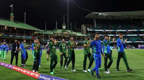 Pakistan Team Celebration