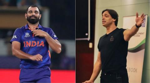 Mohammed Shami Karma Tweet on Shoaib Akhtar