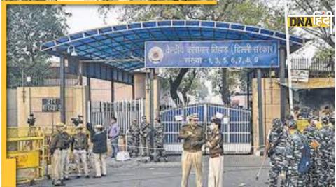 tihar jail jailer suspended