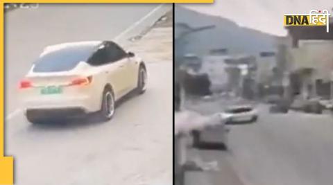 Tesla's automatic car crashed in China, 2 killed, 3 injured