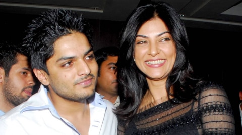 Sushmita Sen with Imtiaz Khatri