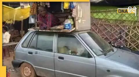 shop on car roof