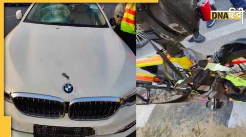 Delhi Mahipalpur BMW collided bicycle 50 year old man died