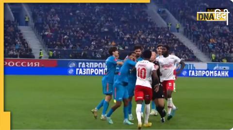  Zenit vs Spartak match clash 