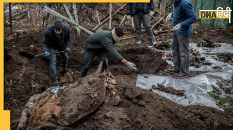 Ukraine War Kherson Common Grave