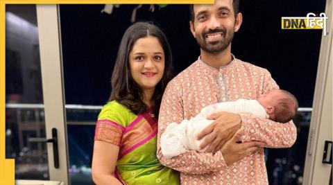 Ajinkya Rahane Son 