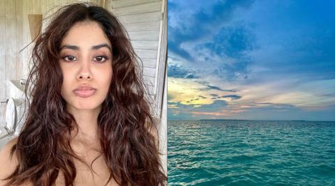 Janhvi Kapoor Showed Beautiful Maldives Scenery