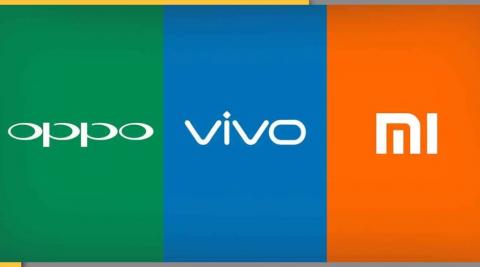 oppo vivo xiaomi