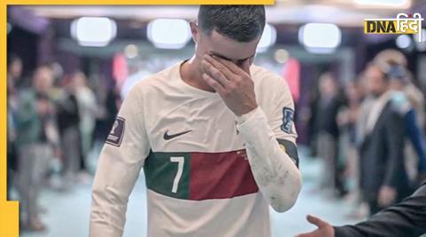 fifa world cup 2022 cristiano ronaldo fifa world cup ends with tears after lossing quarter final vs morocco