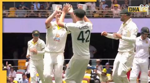 aus vs sa brisbane test cricket mitchell starc and pat cummins bold out south africa at gabba nathan lyon 