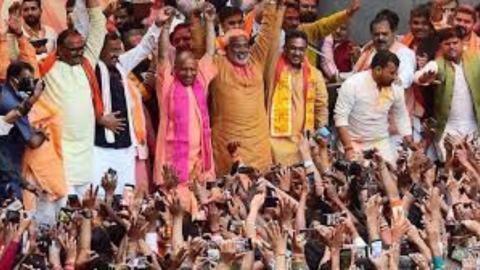 BJP Wins UP, Yogi Adityanath CM 