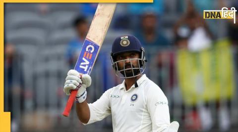 Ajinkya Rahane double hundred Ranji trophy 2022-23 first class cricket against hyderabad