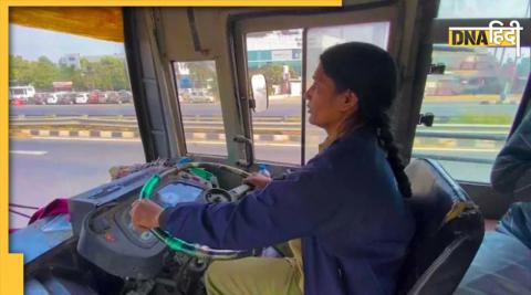 Priyanka Sharma First Female Bus Driver