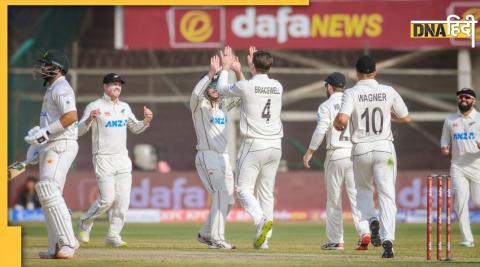 pak vs nz karachi test tom blundell stumps both pakistani opners in first time in 145 years of test cricket