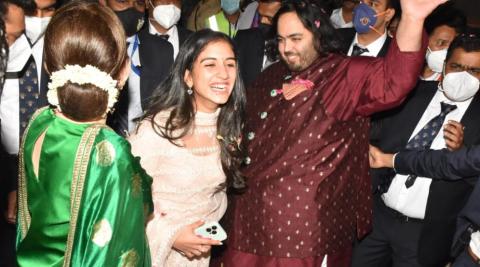 Anant Ambani Radhika Merchant Engagement Party