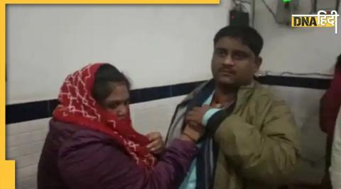 wife caught husband