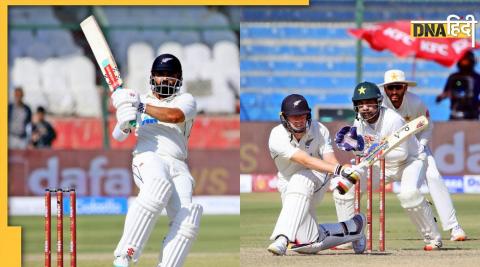 pakistan vs new zealand 2nd test cricket score matt henry and azaj patel hundred partnership for 10th wicket