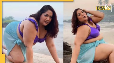 Plus Size Influencer Dance On Besharam Rang